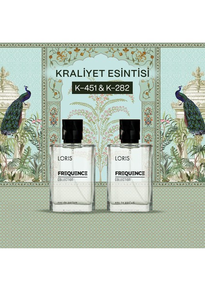 Kraliyet Esintisi | K-451 & K-282 Kadın Parfüm Seti fırsatları