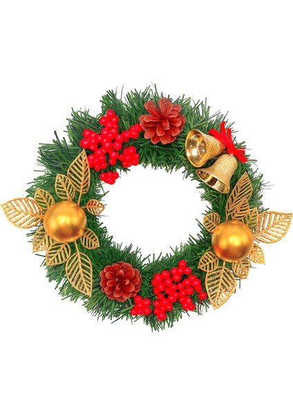 Yılbaşı Kapı Süsü 24 cm