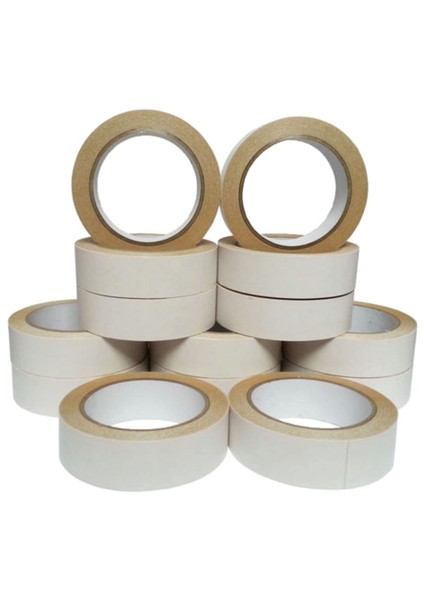 Çift Taraflı Elle Kopan Beyaz Bant 100 M. Uzunlukta 15 mm Eninde 3 Adet Birlikte Gönderilir modelleri