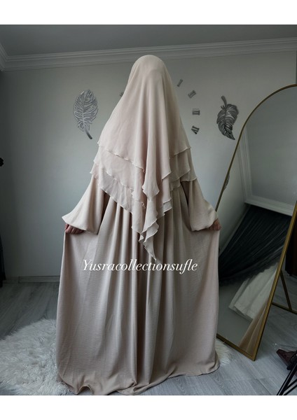 Ayrobin Elbise ve Kısa Sufle 2’li Takım modelleri