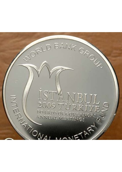 Dünya Bankasi Grup Toplantisi 2009 Istanbul 36 Gr. Gümüş *sertıfıkalı *rare!! fiyatları