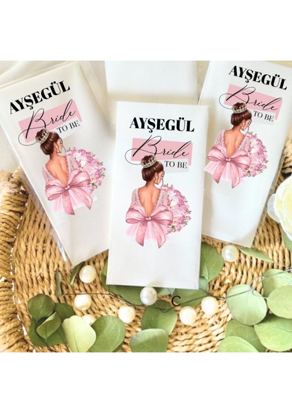 Bride Baskılı Peçete 20 Adet
