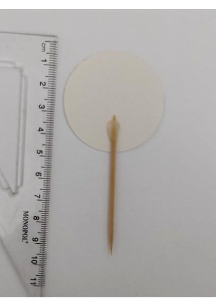 30 Adet Dekoratif Karton Basket Topu Şeklinde Pasta Kürdanı 6,5 cm modelleri