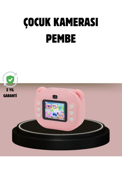 Sptrns Anında Baskı Özellikli Şipşak Kamera 24MP Hd Çift Lensli ve 32GB Hafızalı