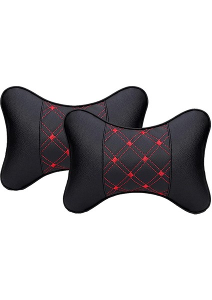 Ortepedik Boyun Yastığı Nakışlı 2 Adet Ekstra Yumuşak