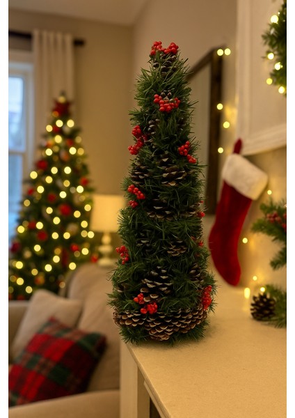 Dekoratif Doğal Piramit 50CM Süs modelleri