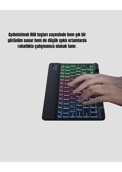 Sptrns Rgb Aydınlatmalı Q Klavye Türkçe Karakter Destekli modelleri