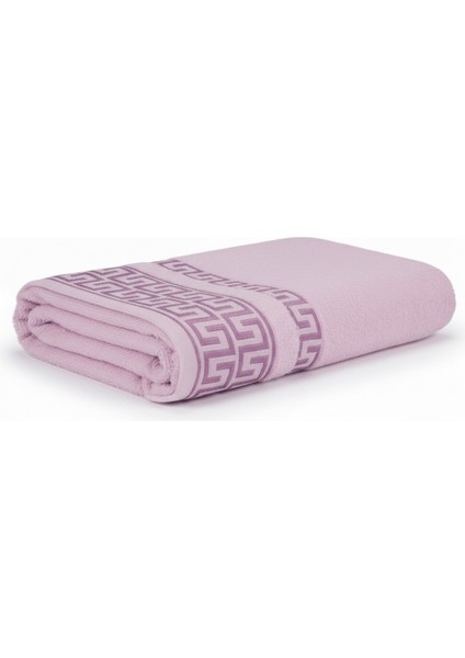 Greek Desen Havlu 600GR 90X150 | %100 Pamuk-Tekli-Pembe-Banyo-Mutfak-Desenli modelleri