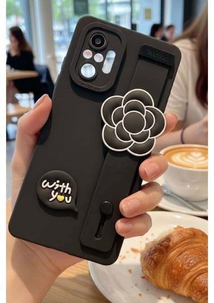 Redmi Note 10 Pro Uyumlu Kılıf Siyah Renk 3D Figürlü Darbe Emici Yumuşak Silikon Kapak modelleri