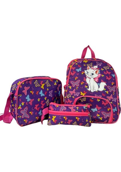 5429 Anaokulu ve Günlük Kullanım Okul + Beslenme Çantası + Kalemlik 3'lü Set indirimleri