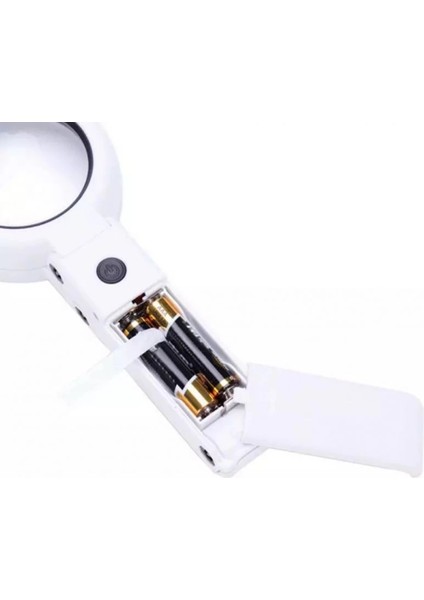 USB Şarj Edilebilir Katlanabilir 3.510X Büyüteç 8 Ledli Masa ve Eliçin Taşınabilir Büyüteç FS90RC fırsatları