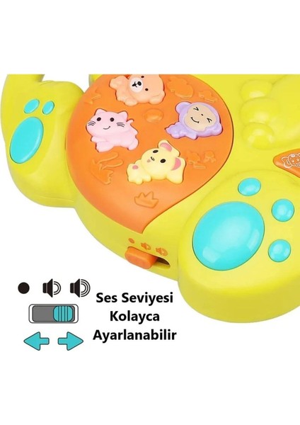 Hayvan Sesli Işıklı Müzikli Eğitici Çok Fonksiyonlu Bebek ve Çocuk Dinozor Dinazor Piyano 16 Cm. fırsatları