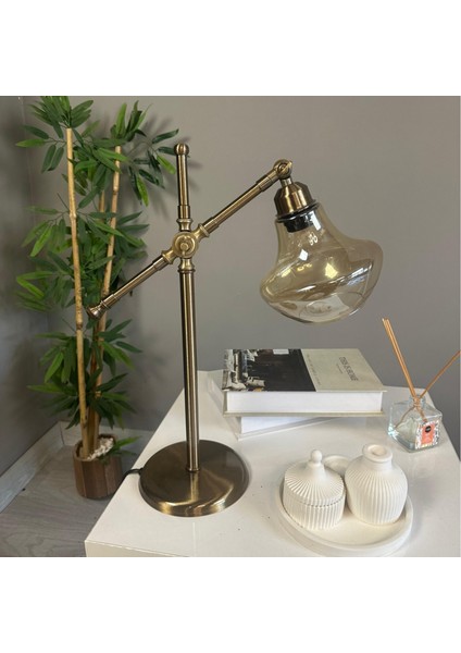 Melk Cam Bal Rengi Masa Lambası Dekoratif Masaüstü Aydınlatma Hol Abajur Yatak Odası Başucu Lamba modelleri