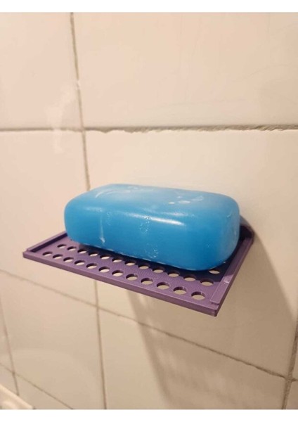 Duvara Yapışan Sabunluk Banyo & Mutfak Için Dayanıklı Organizer Sabun Sünger Düzenleyici Raf 2 Adet fiyatları