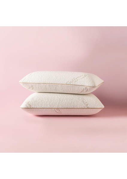 Cashmere Visco Yastık | Lüks Uyku ve Termal Rahatlık