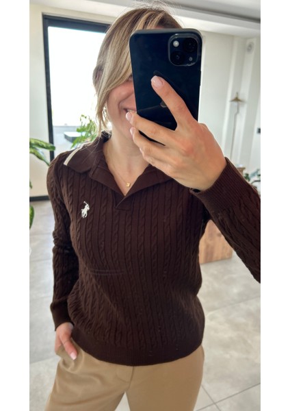 Kahverengi Triko Kazak fiyatları