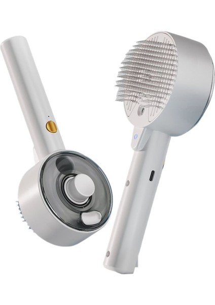 Kedi ve Köpekler Için Uygun, Tek Tıkla Tüylerini Alan, Temizleme ve Masaj Yapan Spreyli Evcil Hayvan Tarağı. (Yurt Dışından)