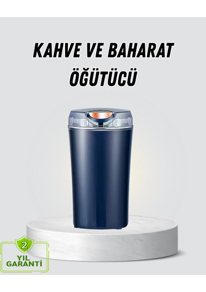 Sptrns Kahve ve Baharat Öğütücü Otomatik Meizmalı Dalı Çelik