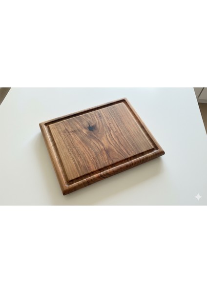 El Yapımı Ceviz Sunum Tepsi