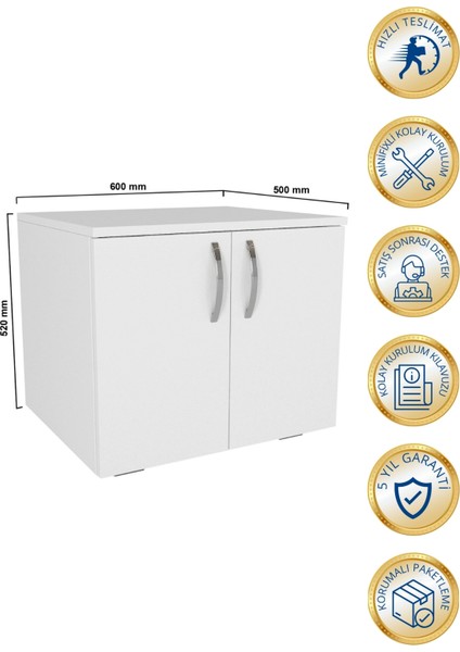 Lennon Çok Amaçlı Dolap Beyaz