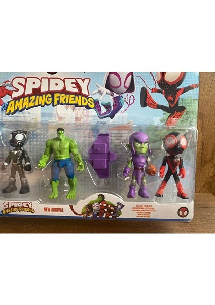 Spiderman Spidey ve Arkadaşları 6'lı Figür Set Oyuncak Spiderman Figür 6lı Set modelleri