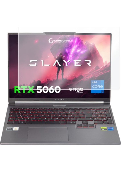 Game Garaj Slayer X7T-5060 16 inç Mat Ekran Koruyucu 9H