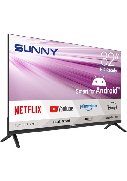 SN32HMLN-A14S 32" 82 Ekran Uydu Alıcılı HD Ready Android LED TV fiyatları