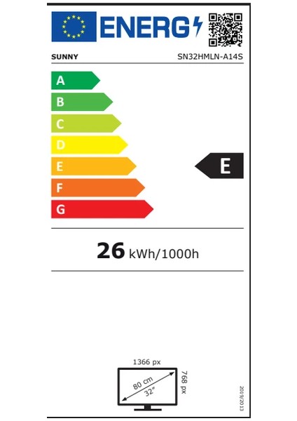 SN32HMLN-A14S 32" 82 Ekran Uydu Alıcılı HD Ready Android LED TV fırsatları