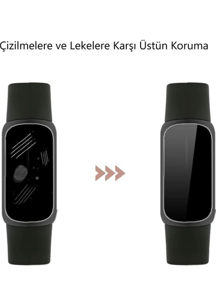 Fitbit Inspire 3 Akıllı Bileklik Ekran Koruyucu TPU 2 Adet