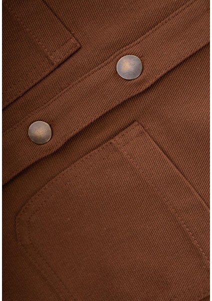 Gabardin Ceket 3-14 Yaş Kahve modelleri