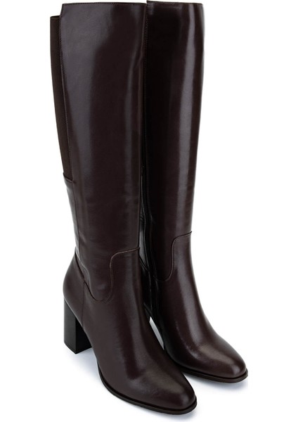 Kadın Hakiki Deri Kahverengi Klasik Çizme 33 10951 Bn Czm SK22/23 Kahve Nappa fiyatları