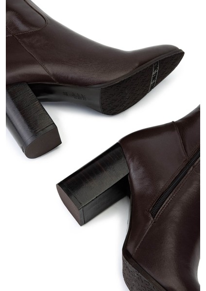 Kadın Hakiki Deri Kahverengi Klasik Çizme 33 10951 Bn Czm SK22/23 Kahve Nappa modelleri