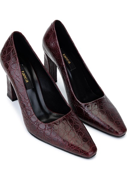 Kadın Bordo Rugan Topuklu Ayakkabı 1138 5147 Bn Ayk SK25-26 Bordo Fsly fiyatları