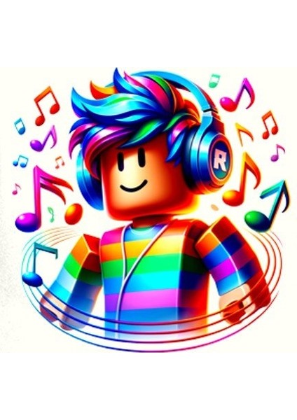 Unisex Roblox Baskılı Çocuk Swaetshirt Baskılı Kapüşonlu 3 Iplik Şardonlu modelleri