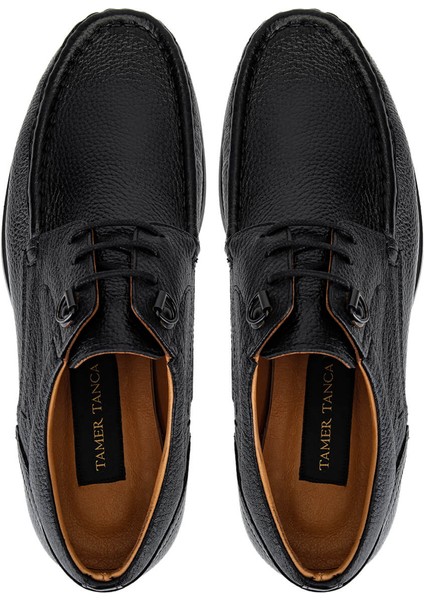 Erkek Hakiki Deri Siyah Casual Ayakkabı 478 A14802 Erk Ayk SK25-26 Sıyah indirimleri