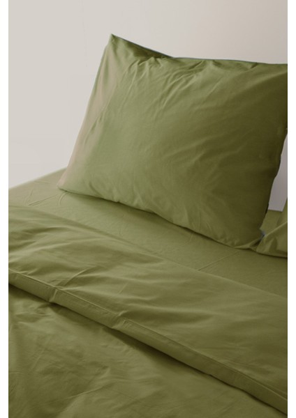 Çarşaflı Pamuk Nevresim Takımı Düz Renk - Çift Kişilik fırsatları