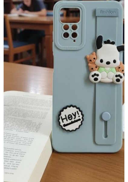 Redmi Note 11 Pro Uyumlu Kılıf Mavi Renk 3D Figürlü Darbe Emici Yumuşak Silikon Kapak fiyatları