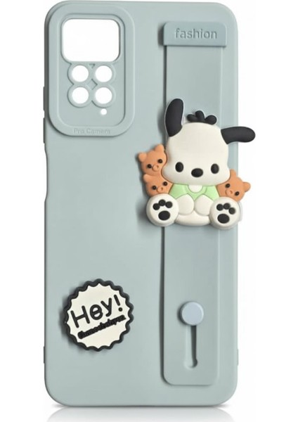 Redmi Note 11 Pro Uyumlu Kılıf Mavi Renk 3D Figürlü Darbe Emici Yumuşak Silikon Kapak fırsatları