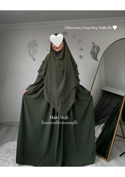 Ayrobin Elbise ve Uzun Sufle 2’li Takım modelleri