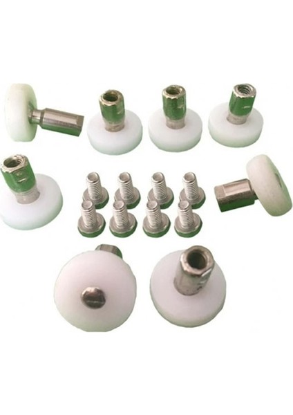 Banyo Duşakabin ve Cam Kabin Tekerleri Çap 18MM Boy Uzunluk 24MM 8 Adet fiyatları