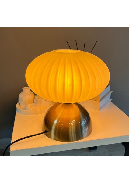 Elegant Cam Beyaz Masa Lambası Dekoratif Masaüstü Aydınlatma Hol Abajur Yatak Odası Başucu Lamba fiyatları