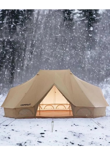 Campout Earth 6x4 Kanvas Çadır