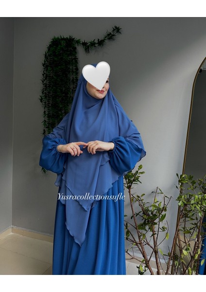 Ayrobin Elbise ve Uzun Sufle 2’li Takım