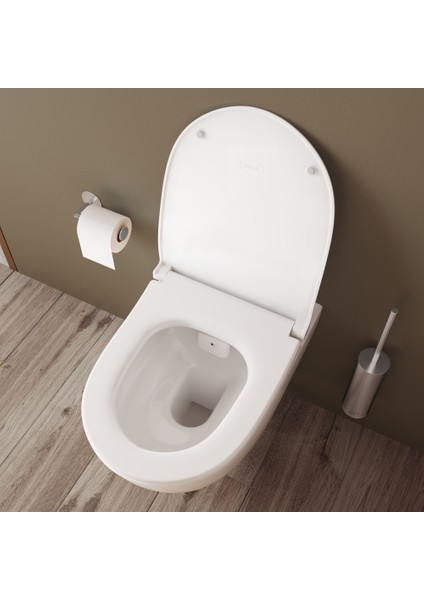 Sento 7748B003-6248 Asma Klozet ve Klozet Kapağı Seti, Beyaz fırsatları