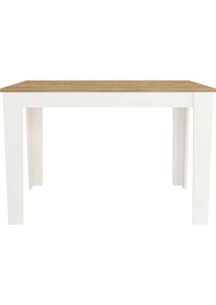 Darlen Yemek Masası 110 cm 2-4 Kişilik Yemek Masası Beyaz - Safir