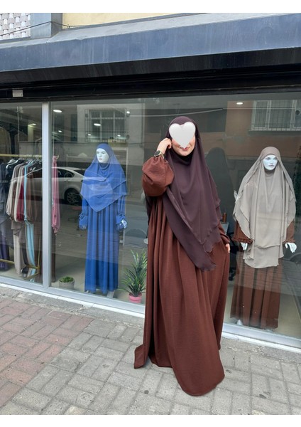 Ayrobin Elbise ve Uzun Sufle 2’li Takım