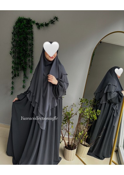 Ayrobin Elbise ve Uzun Sufle 2’li Takım modelleri