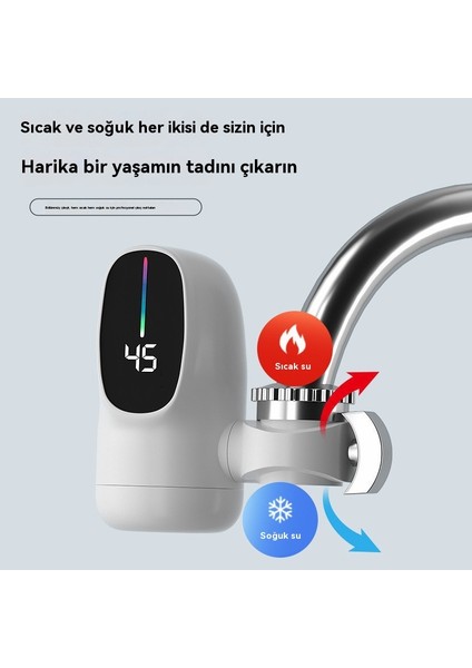 Sıcak ve Soğuk Kullanımlı Anlık Elektrikli Isıtma Musluğu (Yurt Dışından) modelleri