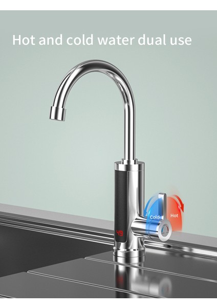 Sıcak ve Soğuk Anlık Elektrikli Isıtma Musluğu (Yurt Dışından) fırsatları