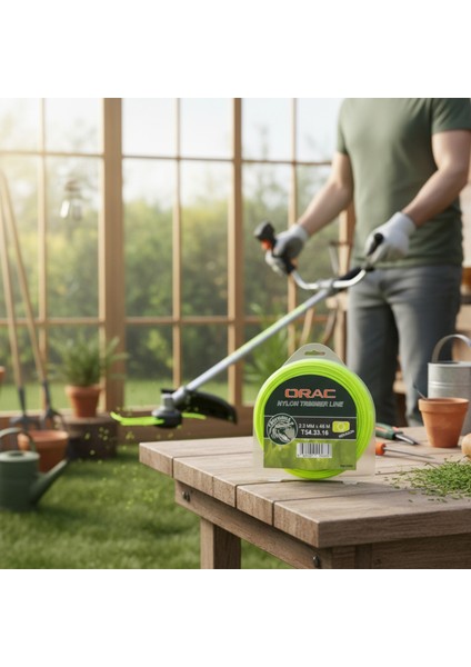 3,3 mm Kalınlıkta 46 m Uzunluğunda Sarı Tırpan Misinası Zorlu Koşullara Uygun fiyatları